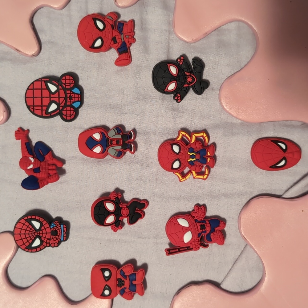 Spider-Man Shoe charm set of 11